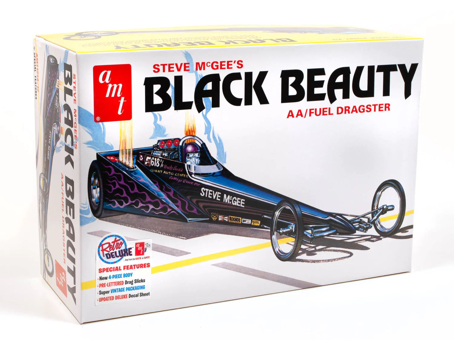 AMT1214 - 1:25 Steve McGee Black Beauty Wedge Dragster