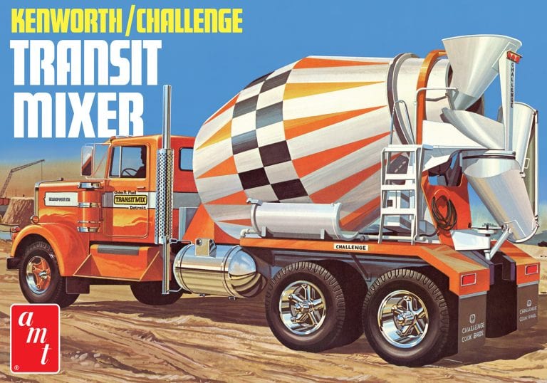 AMT1215 - 1:25 Kenworth/Challenge Transit Cement Mixer