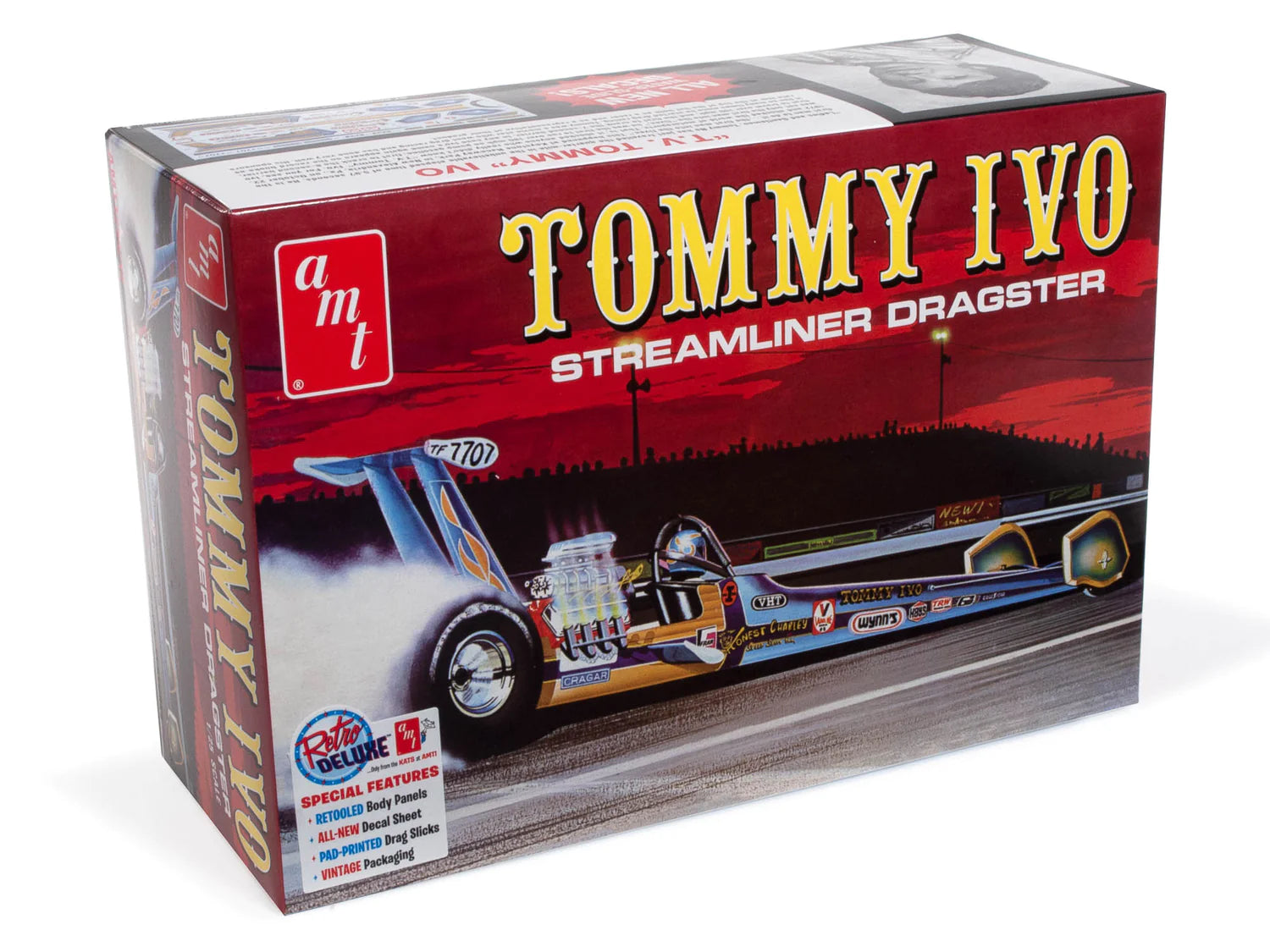 AMT1254 - 1:25 Tommy Ivo Streamliner Dragster