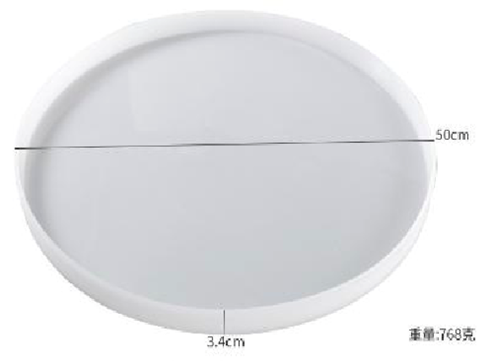 C042 - Large Circle Deep Mould (50cm x 50cm)