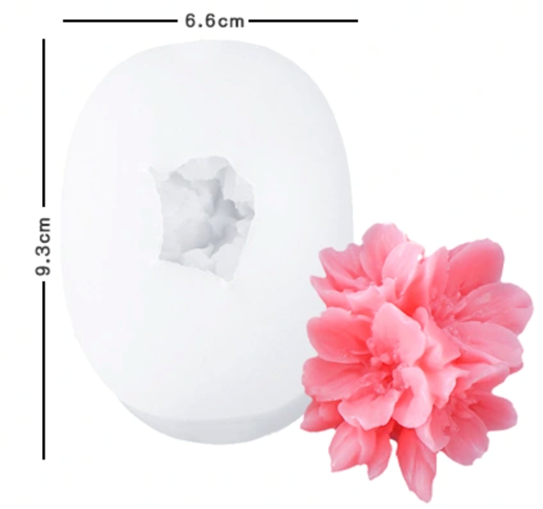 C052 - Flower Cluster Mould - 9.3cm x 6.6cm