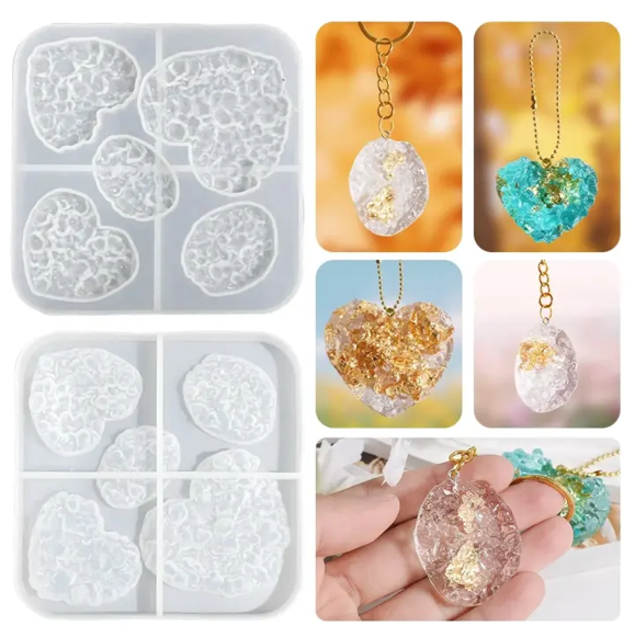 C061 - Druzy Pendant Mould