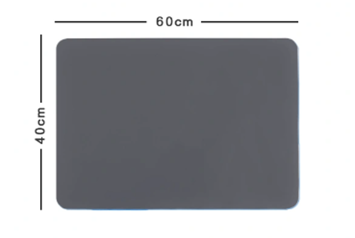 C062 - Large Silicone Working Mat - (60CM X 40 CM)