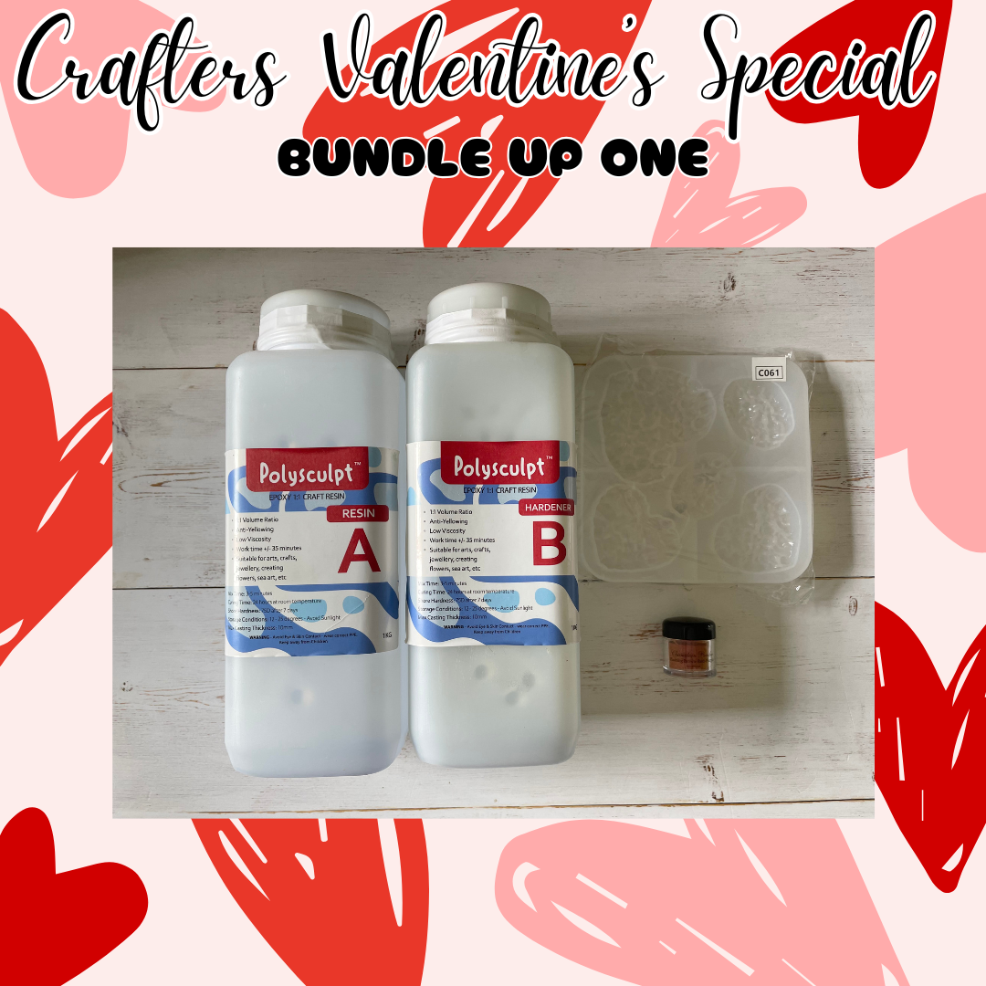 Valentines Crafters Special - BUNDLE UP - ONE