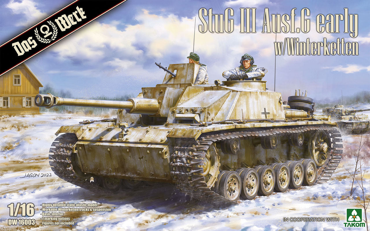 DW16003 - 1/ 16 StuG III Ausf. G early w/Winterketten