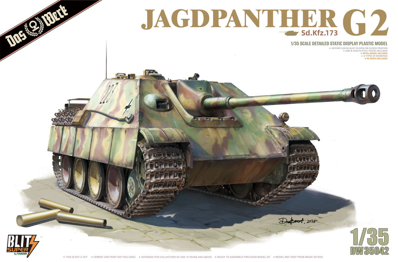 DW35042 - 1/35 - Jagdpanzer V (Sd.Kfz. 173) | Super Blitz