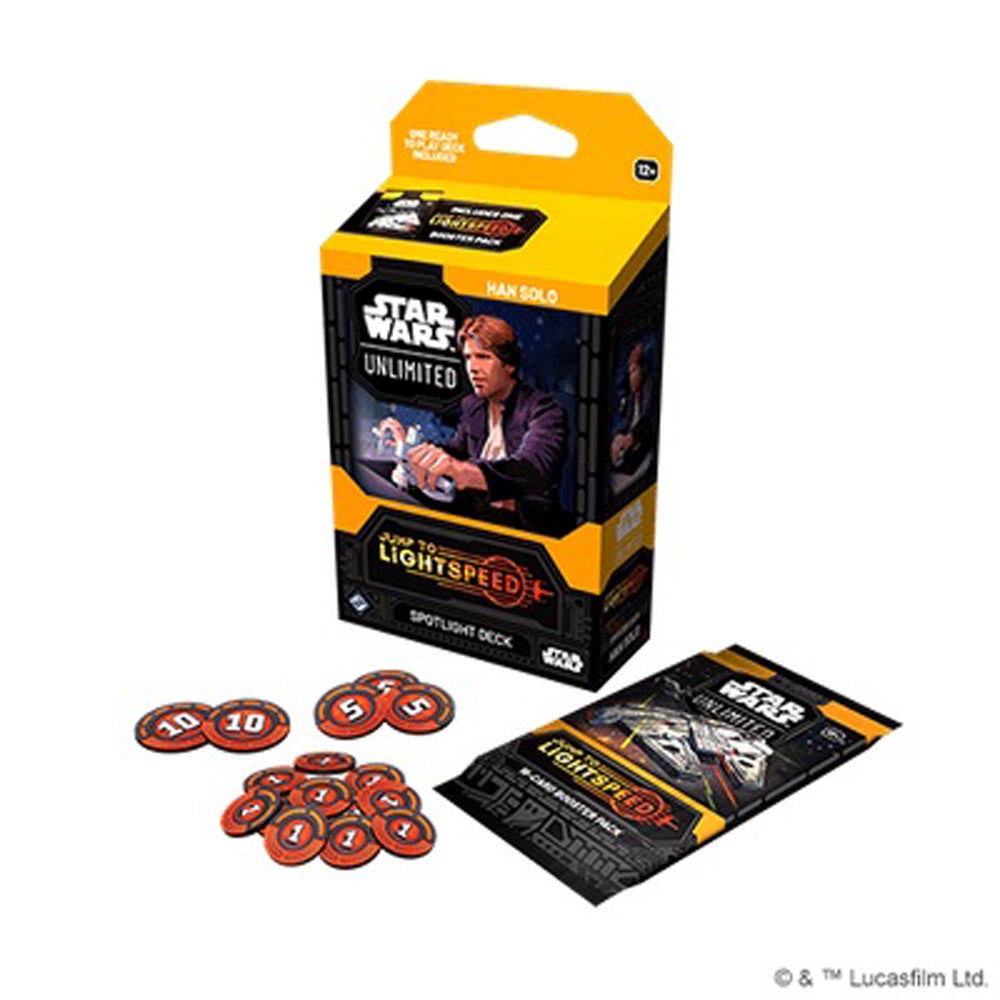 Star Wars: Unlimited - Jump to Lightspeed Spotlight Deck - Han Solo