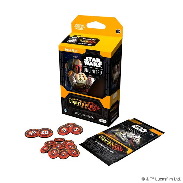 Star Wars: Unlimited - Jump to Lightspeed Spotlight Deck - Boba Fett