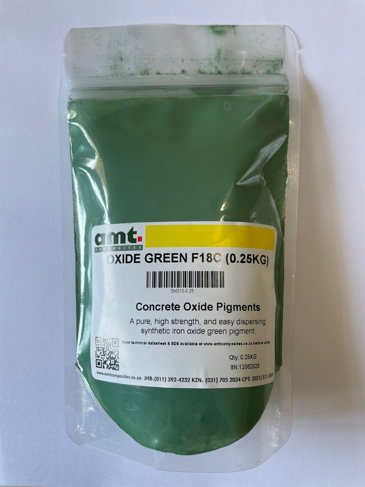 Green Oxide Colour for Concrete F18C – 0.25kg