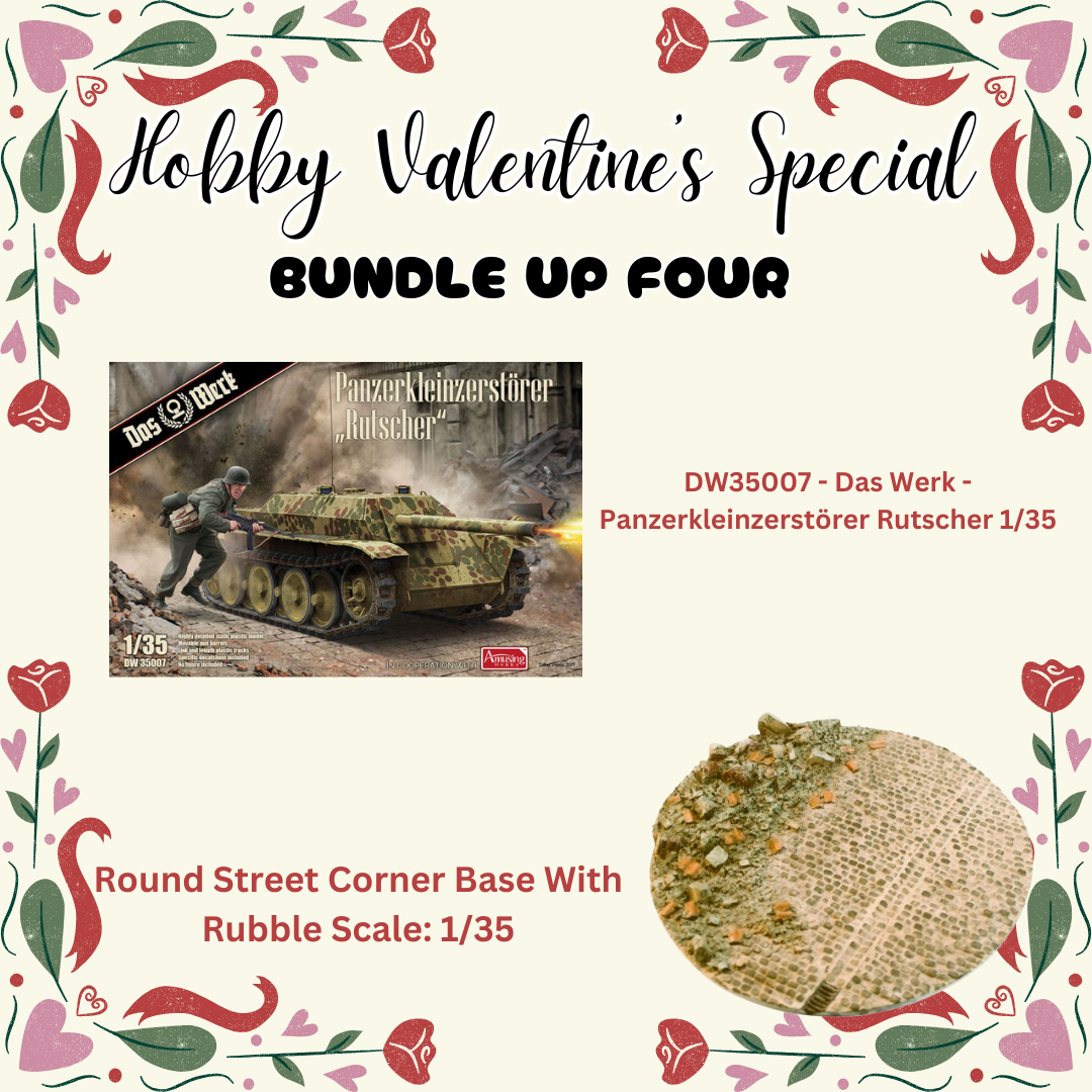 Valentines Hobby Special - BUNDLE UP - FOUR