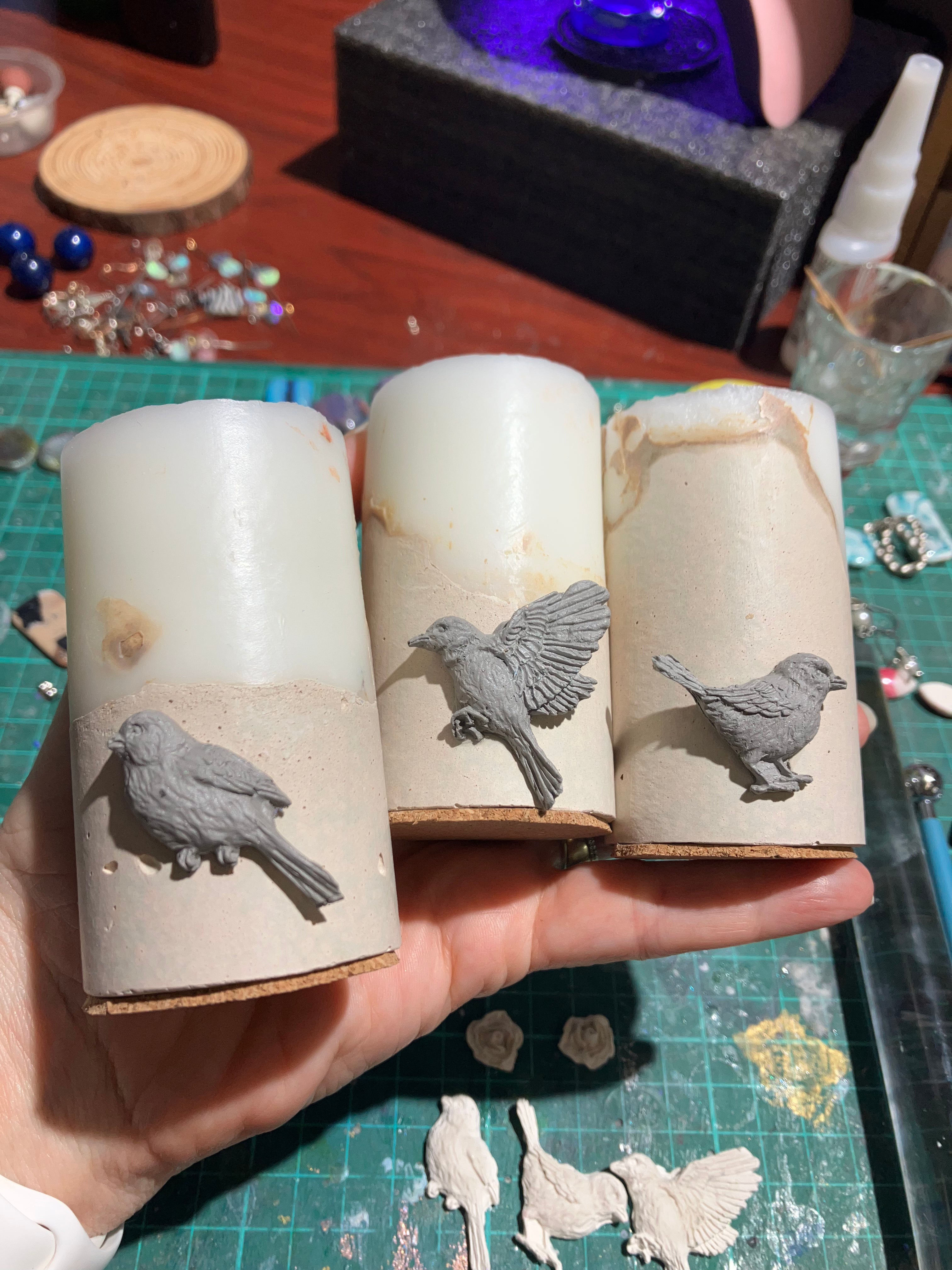 C026 - Bird Mould (3 Birds)