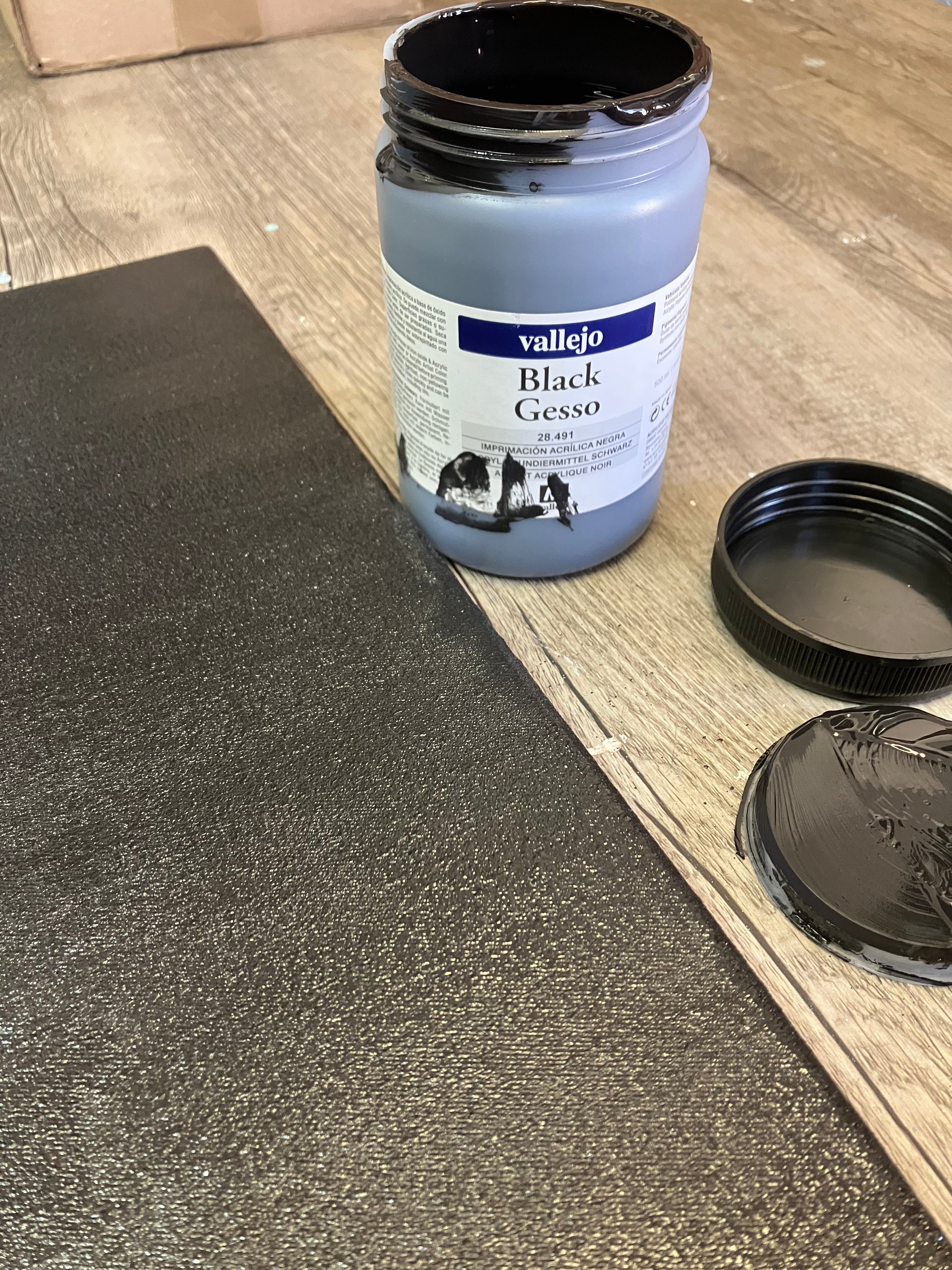 28.491 - Black Gesso 500 ml