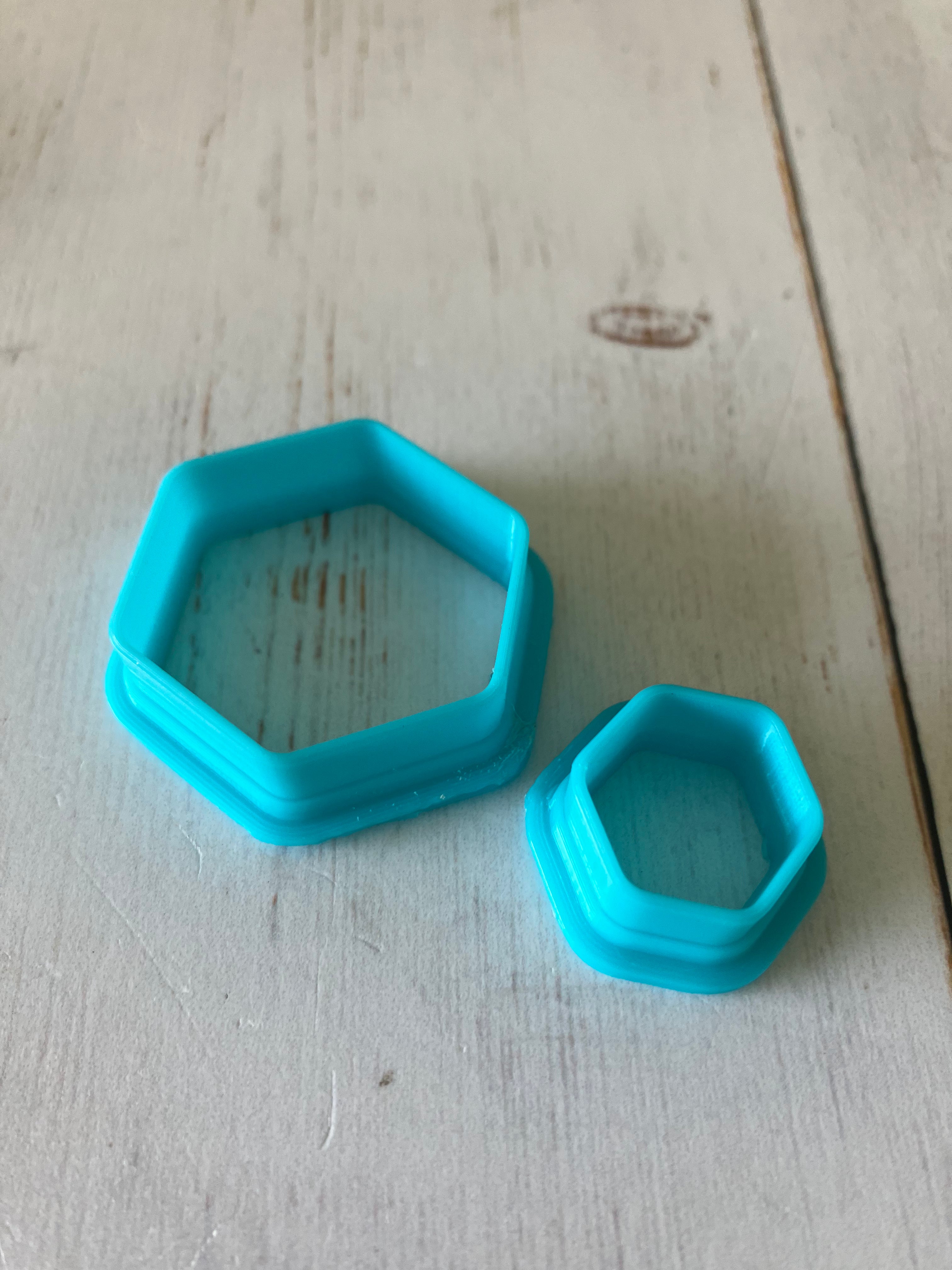 3D Gizmo's - Hexagon Dangle (2 Cutters)
