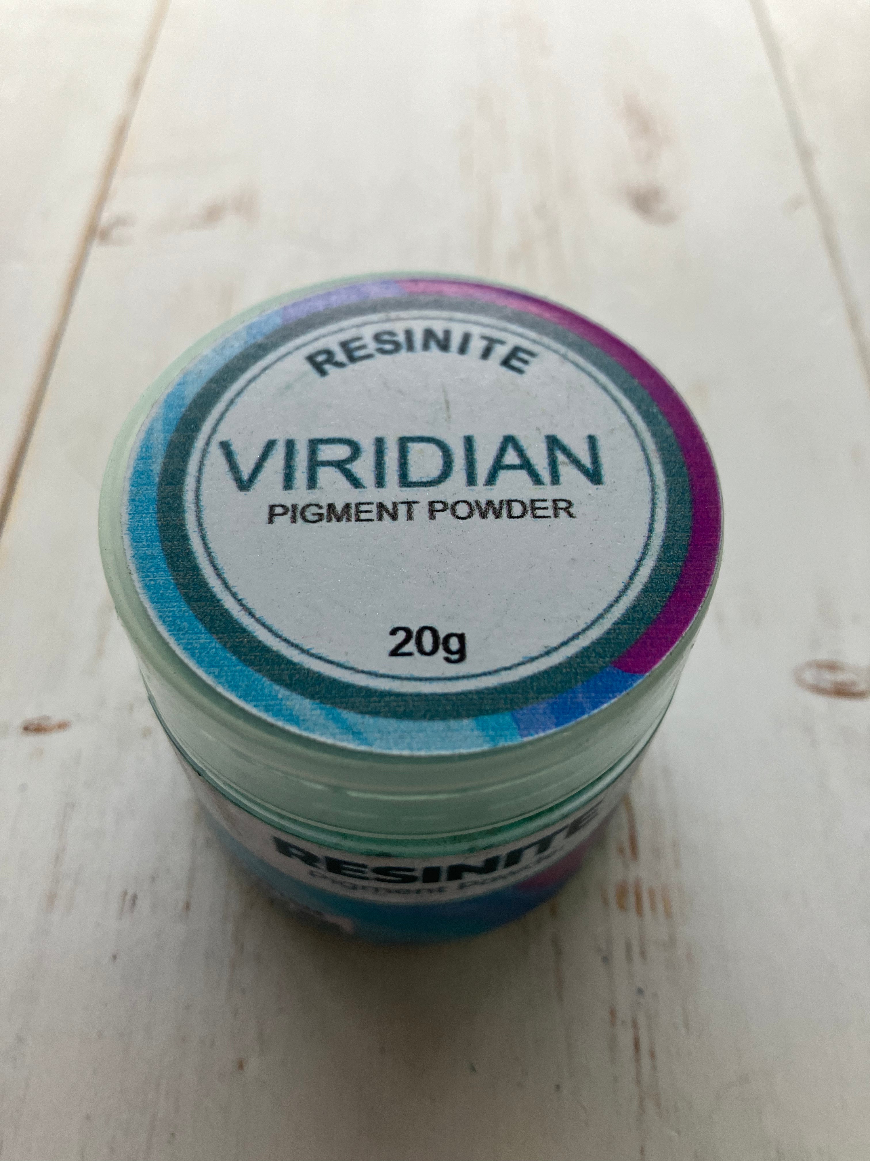 Resinite pigment powder - Viridian  (20 grams)