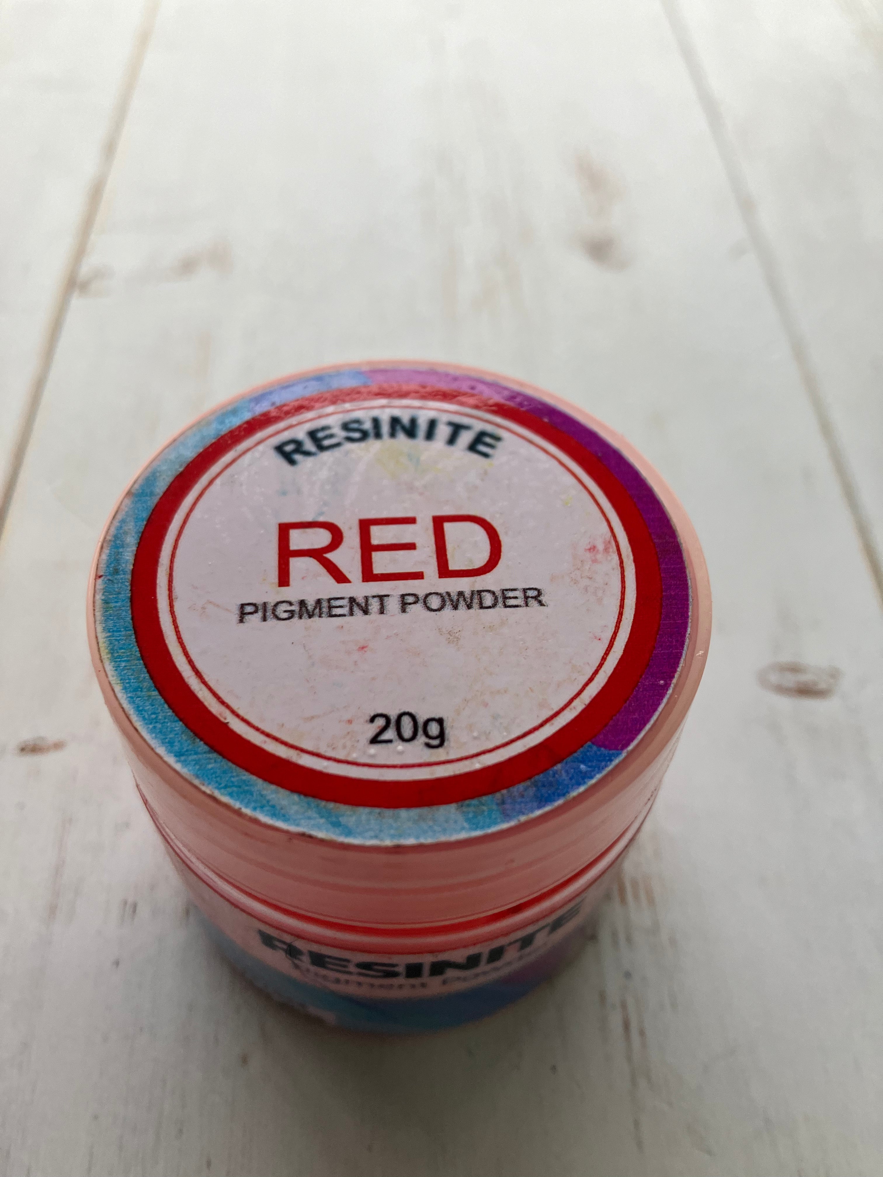 Resinite pigment powder - Red  (20 grams)