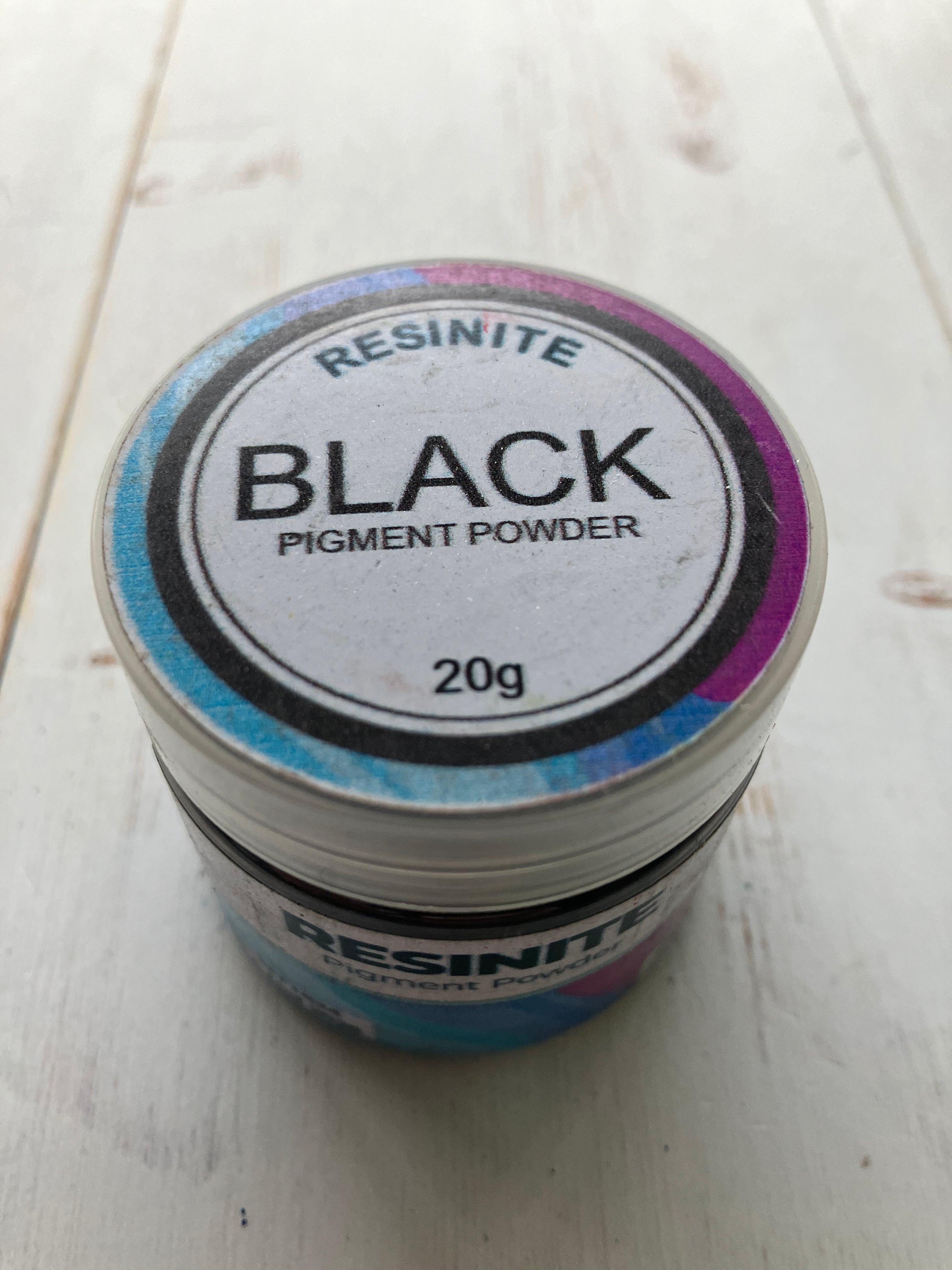 Black Resinite pigment powder (20 grams)