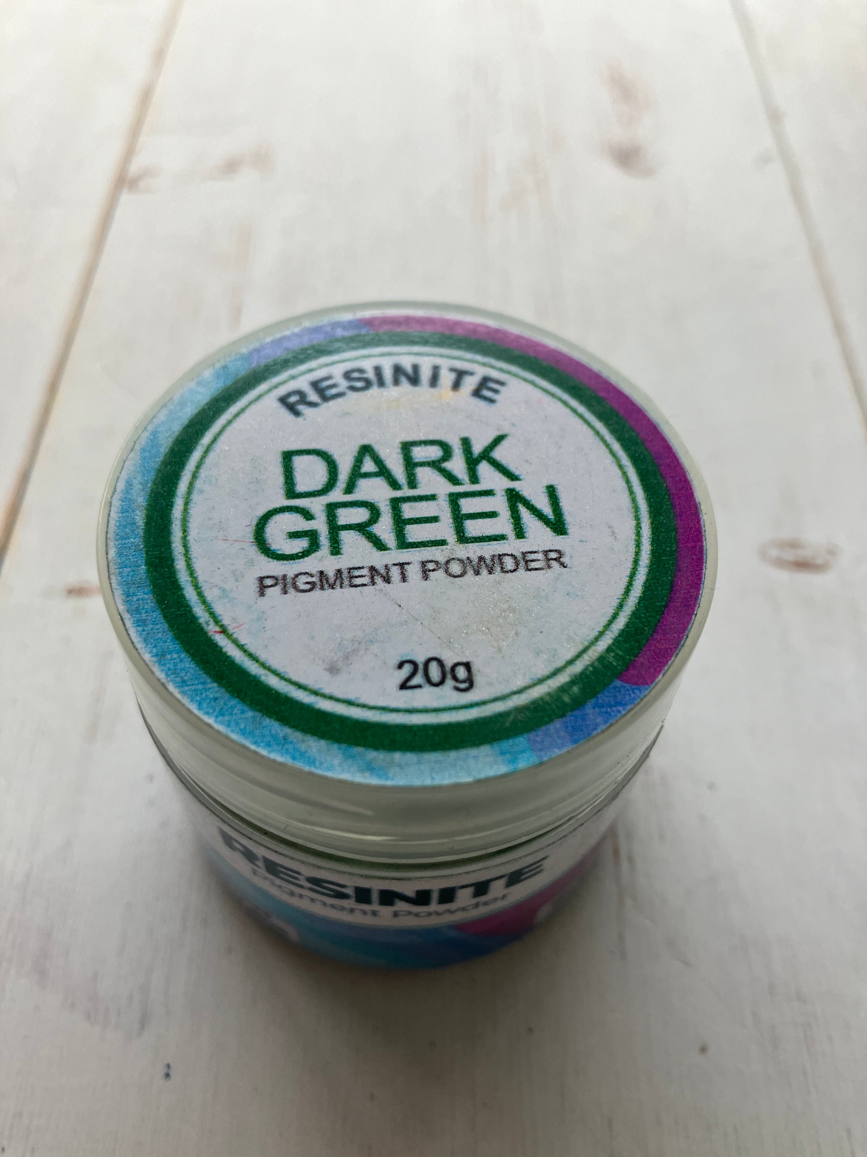 Resinite pigment powder - Dark Green (20 grams)