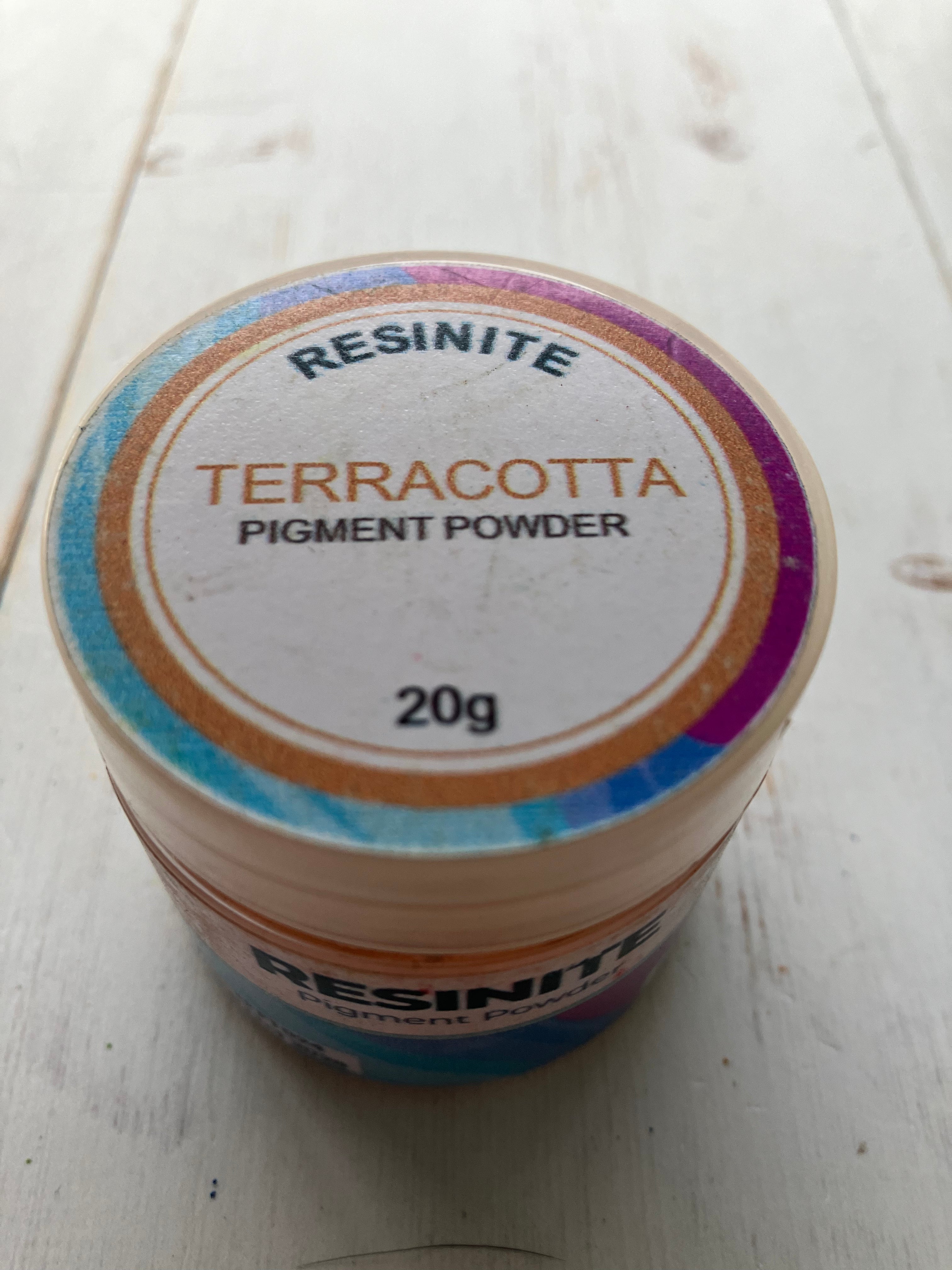 Resinite pigment powder - Terracotta (20 grams)