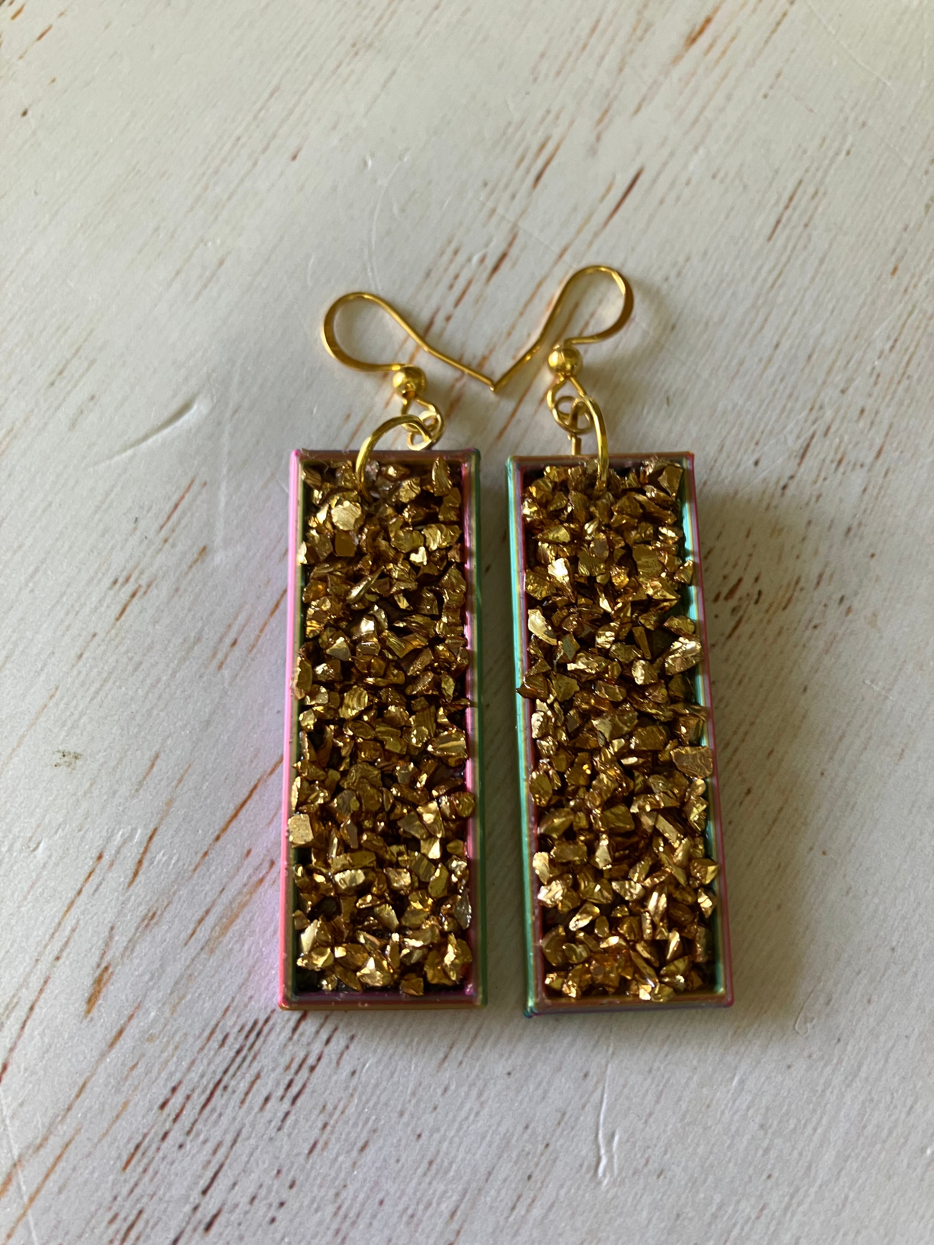 Juul Pod Earrings Small Gold Nuggets +/- 10 grams Juul Vape Pod Beads | 10 or 20 Bead Packs Jelli Bead Juul Pod Earrings Small Gold Nuggets +/- 10 grams Juul Vape Pod Beads | 10 or 20 Bead Packs Jelli Bead