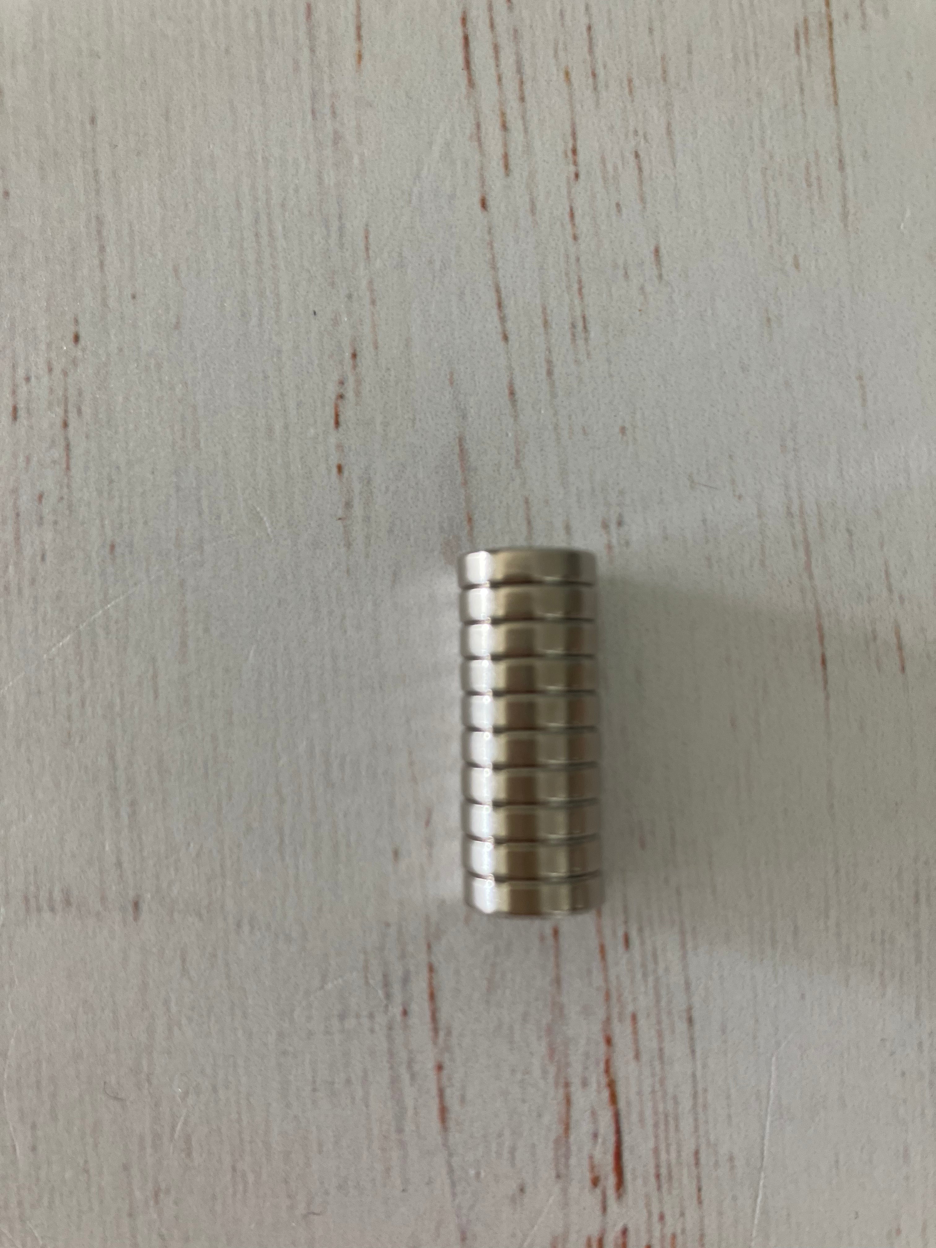Neodymium Magnets N38 - 8x2mm - set x10