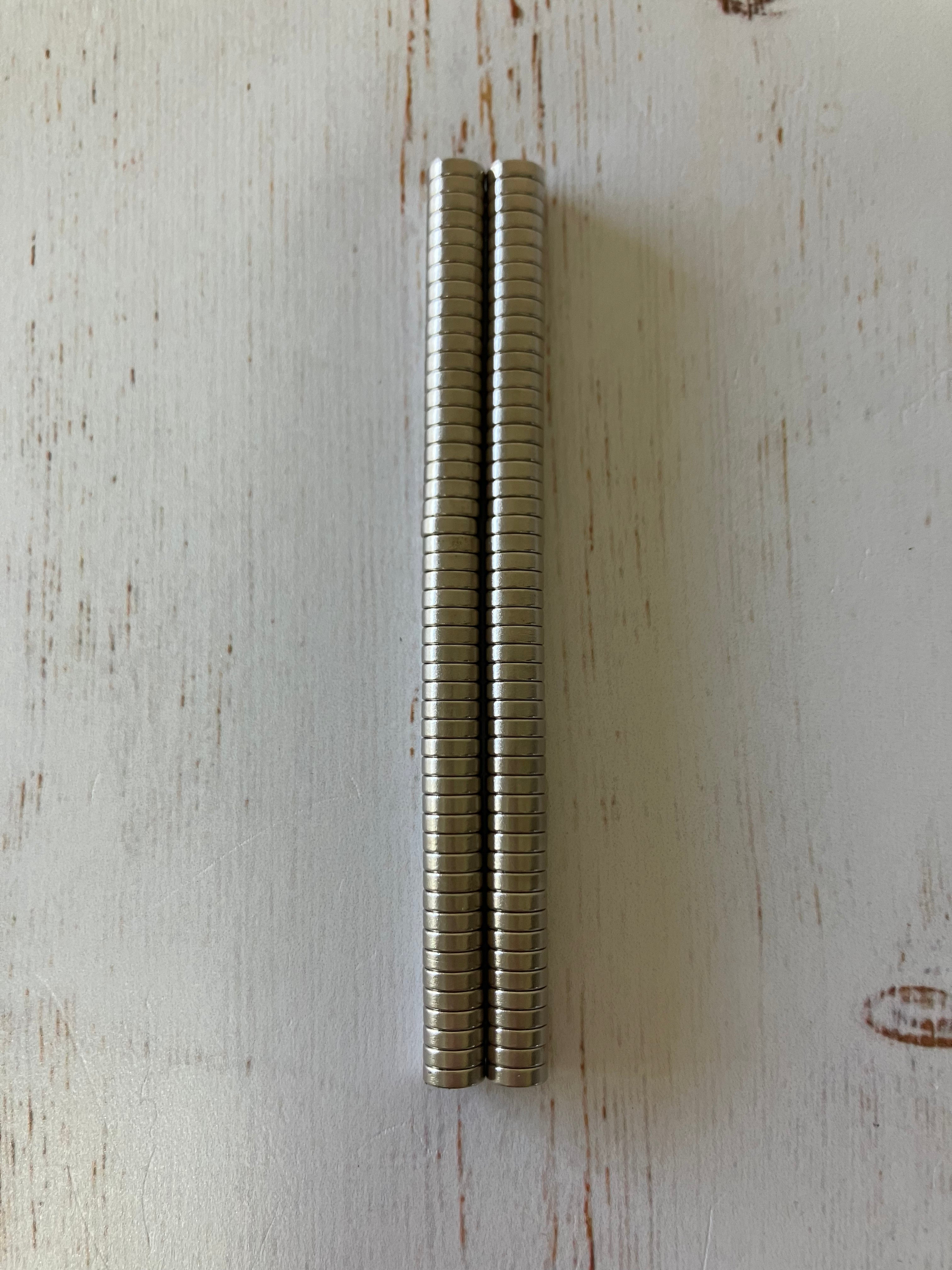 Neodymium Magnets N38 -5x1.5mm - set x100