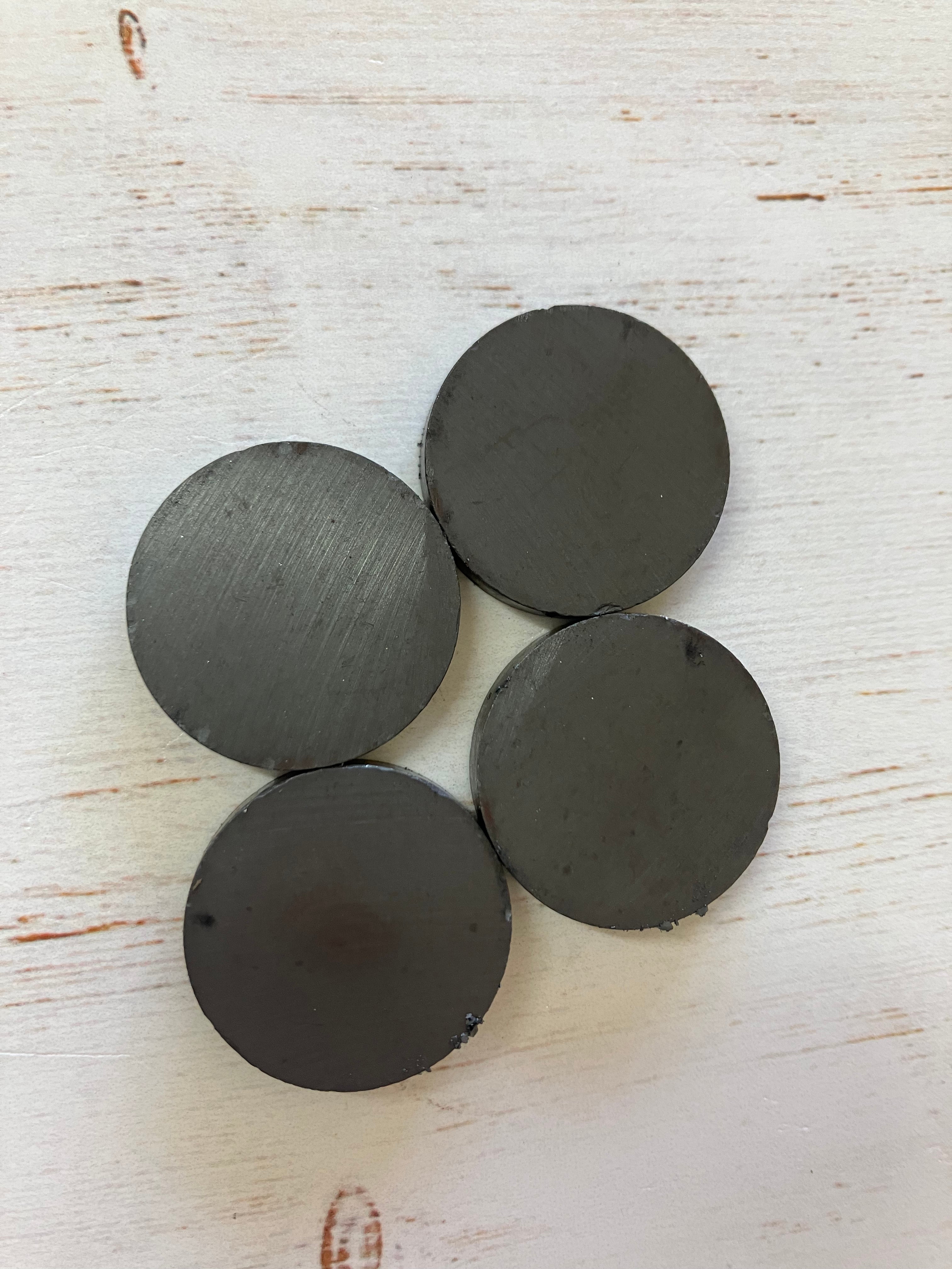 Ferrite Disc - 25x4mm - Y35BH UNC (Set of 4)