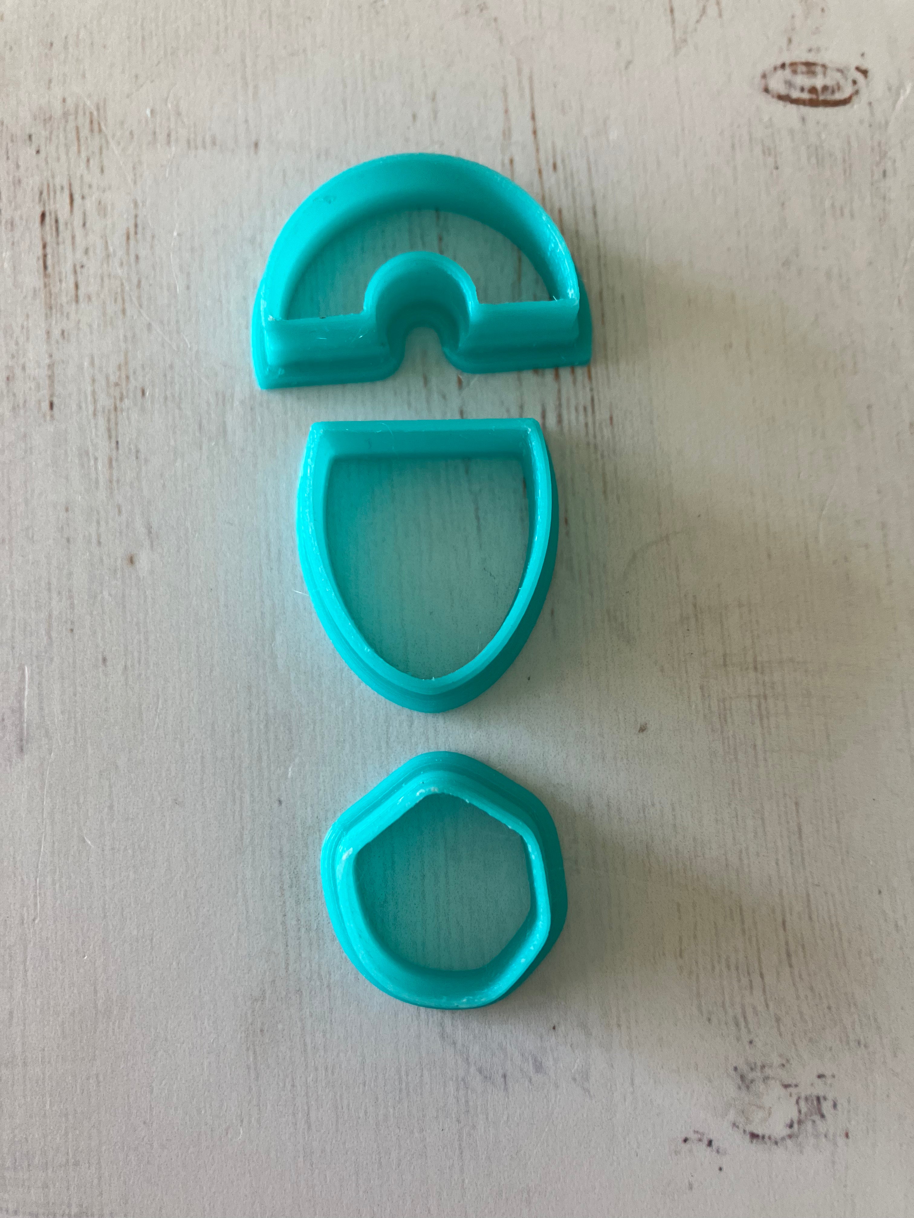 3D Gizmo's - Cutters Set A (3 cutters)