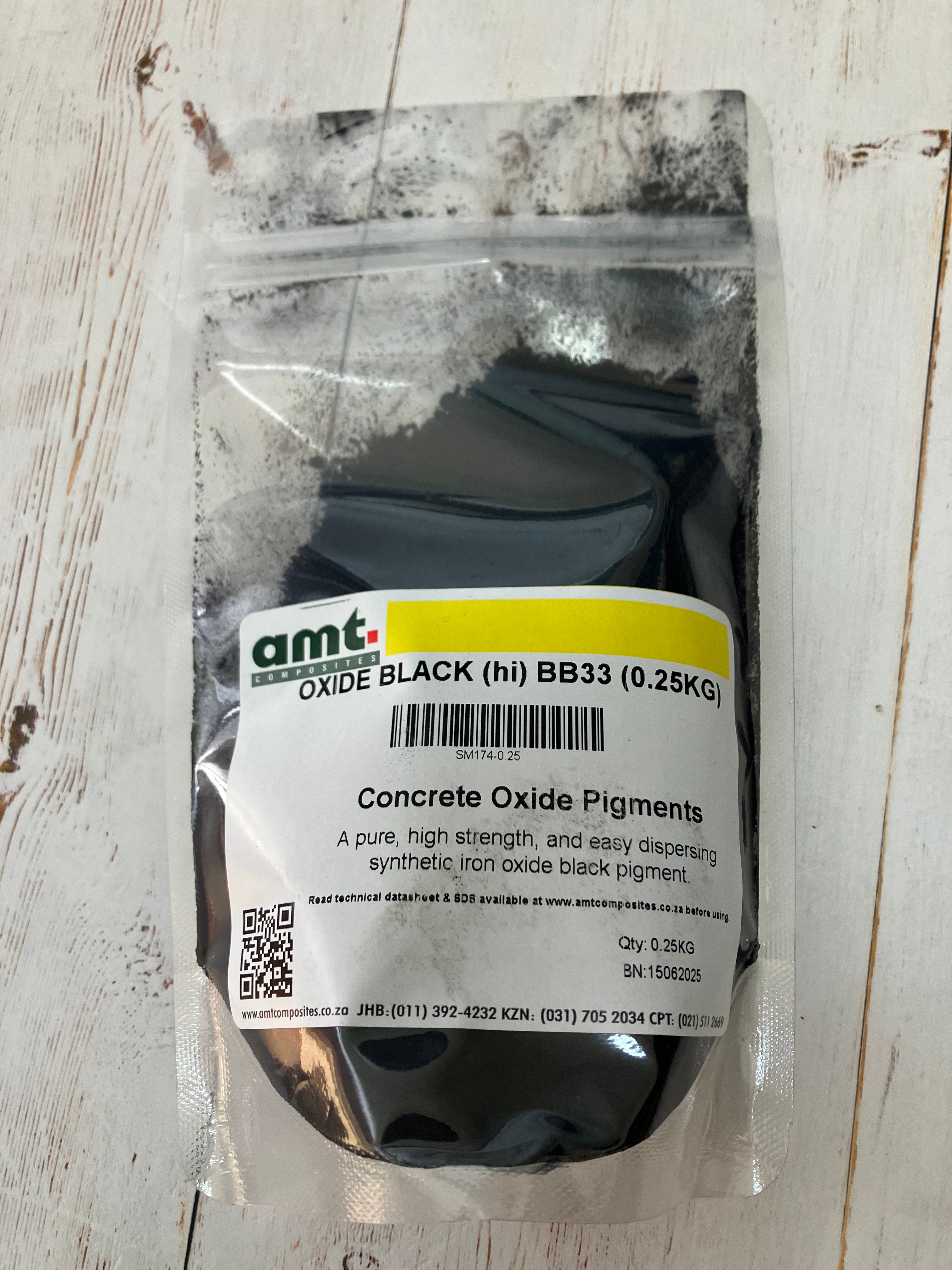 Concrete Oxide Black Pigment -  BB33 - 0.25 KG