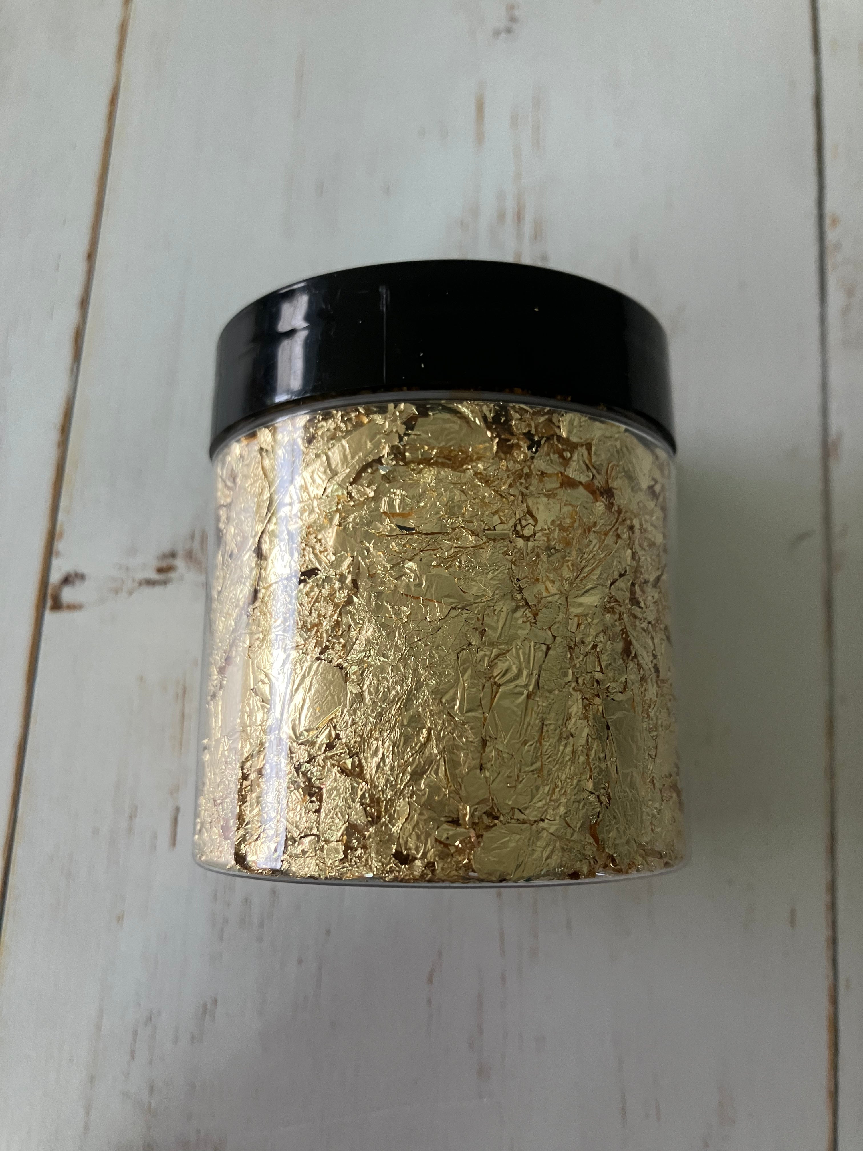 GOLD Foil Flakes- 3 Grams