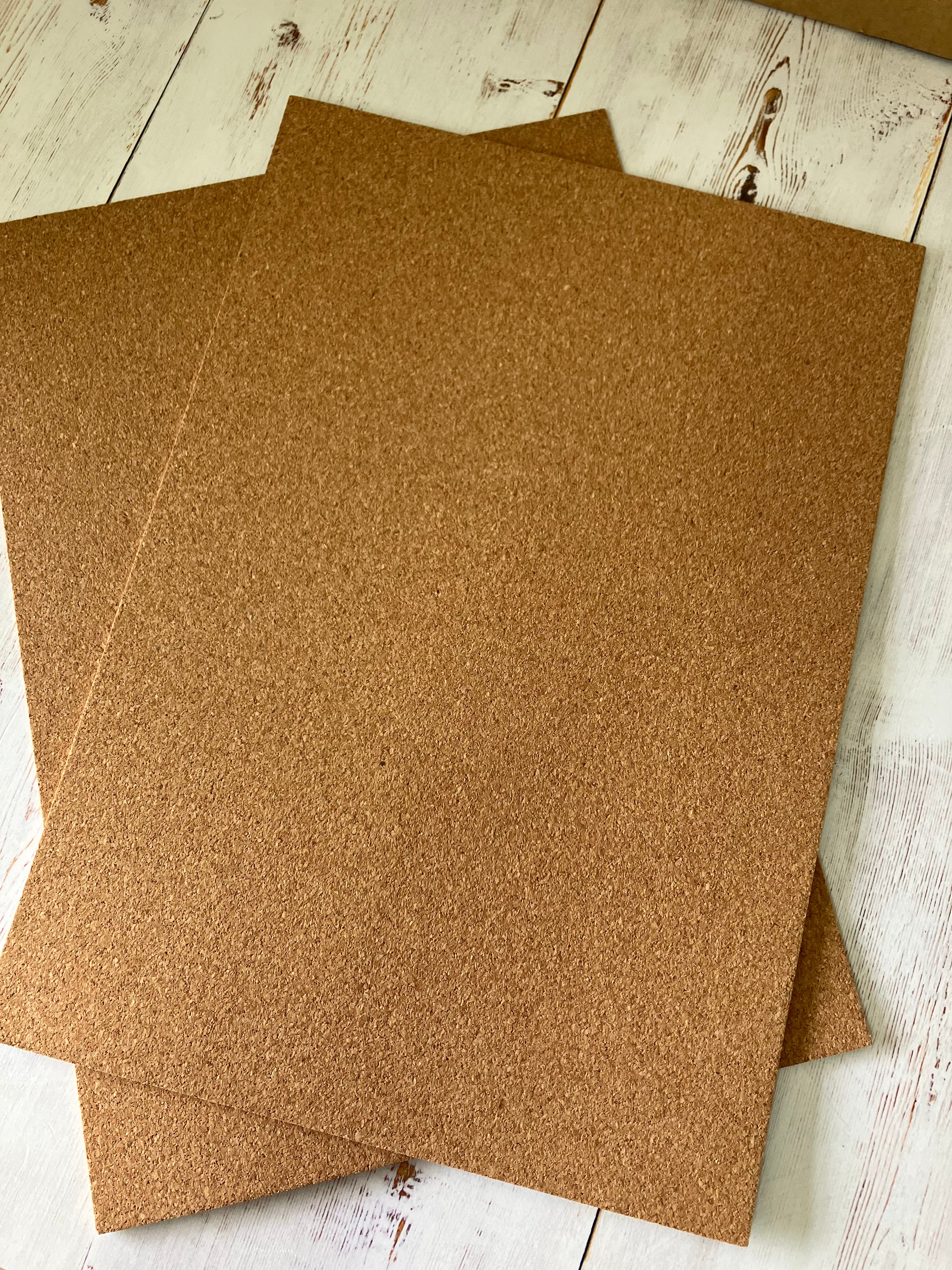 Self Adhesive Cork Sheets A4 - 2mm (TWO SHEETS)