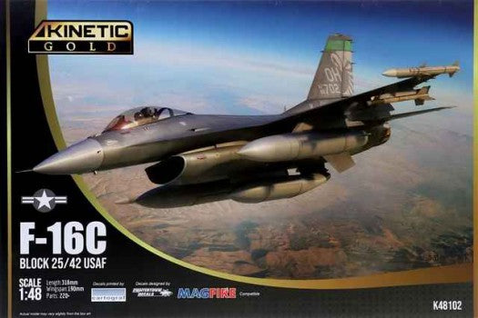 KIN48102 - Kinetic 1/48 F16C Block 25/42 USAF