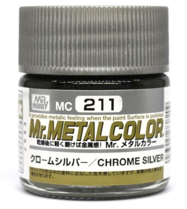 MR-MC211 - Mr Metal Colors - Chrome Silver