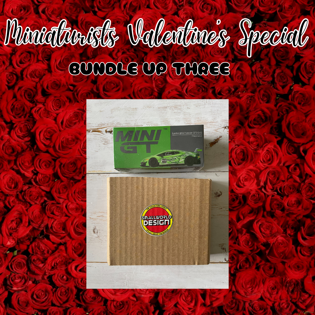 Valentines Miniaturists Special - BUNDLE UP - THREE