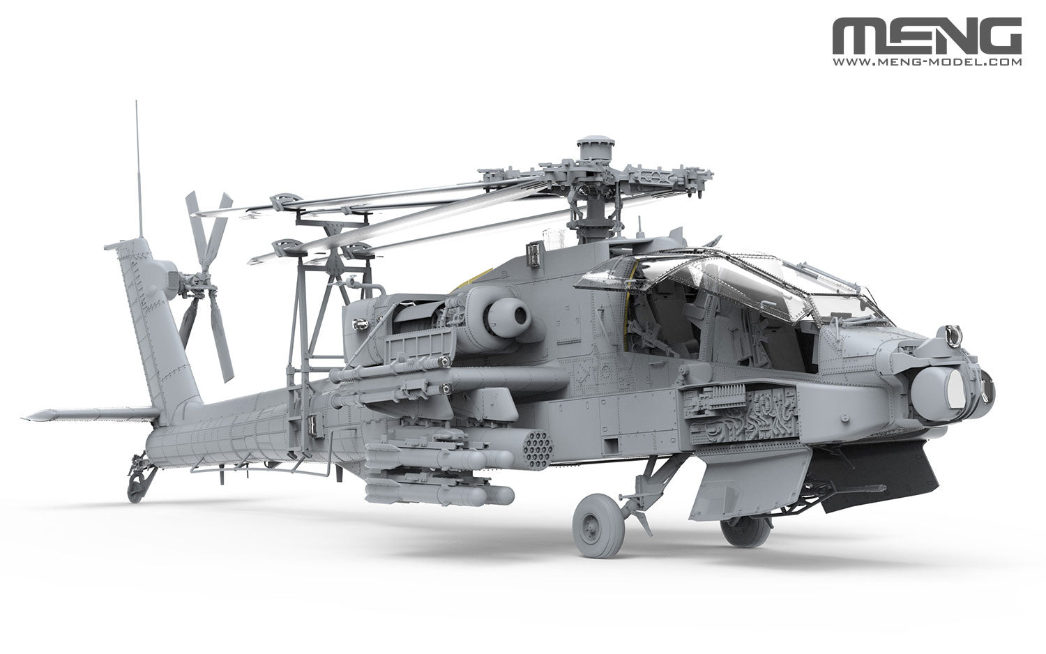 MM QS-004 - 1/35 Boeing AH-64D Apache Longbow Heavy Attack Helicopter