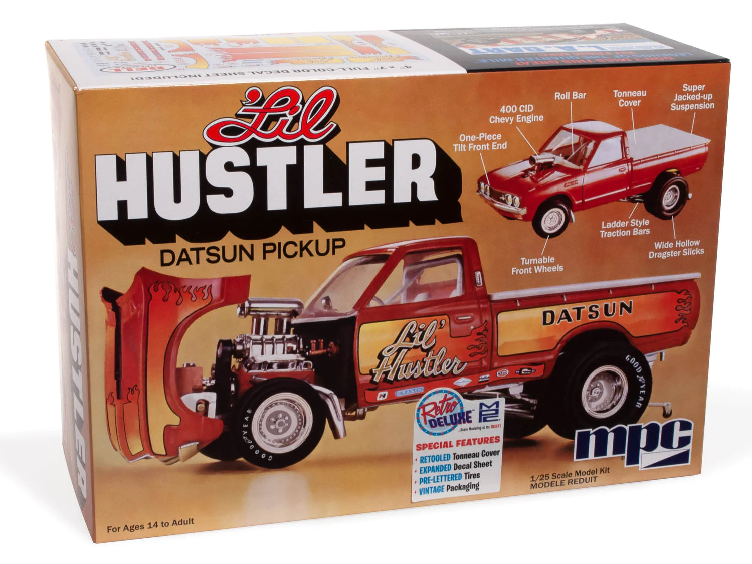 MPC982- 1:25 1975 Datsun Pickup "Li'l Hustler"