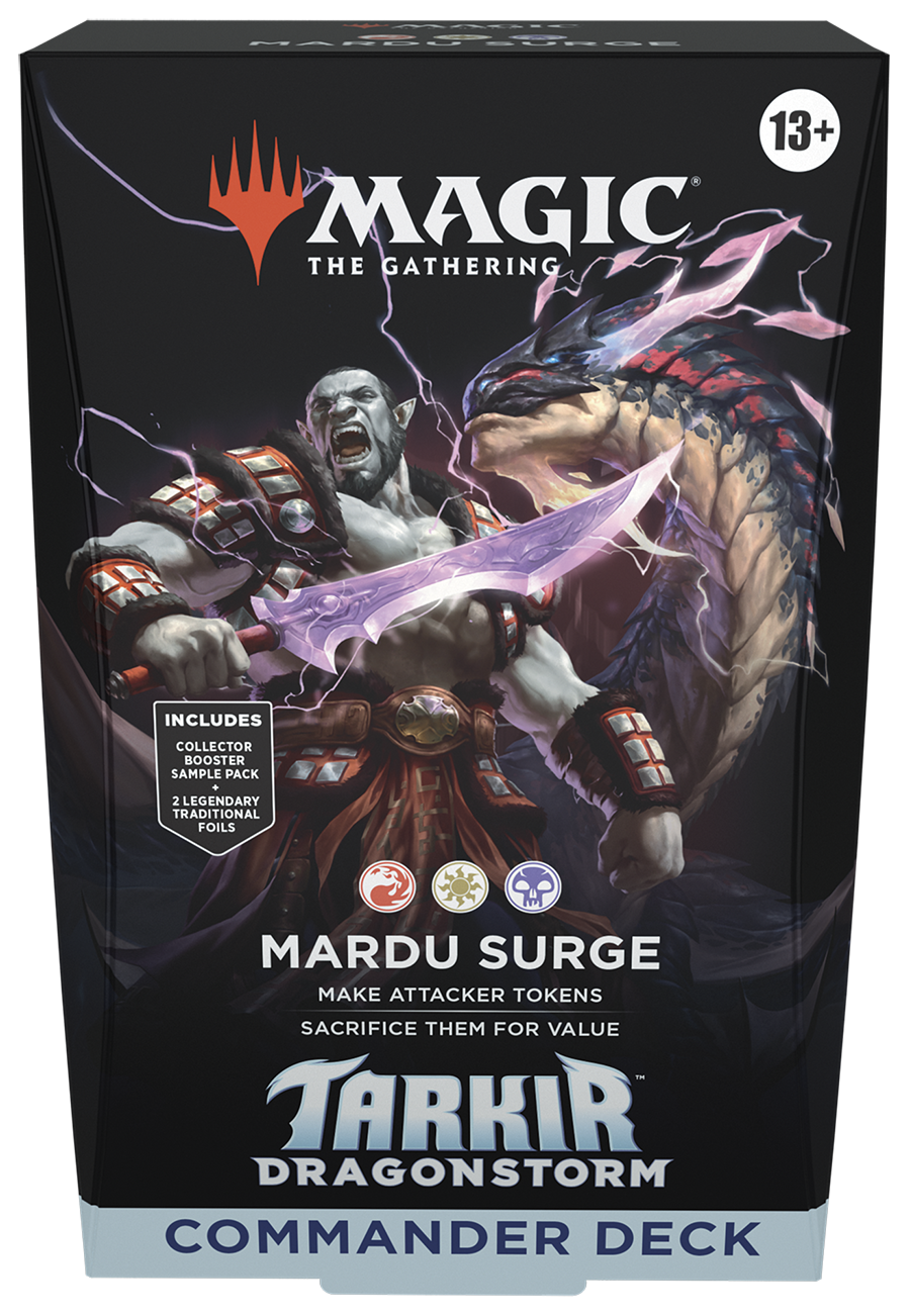 Tarkir: Dragonstorm Commander Decks - MARDU SURGE