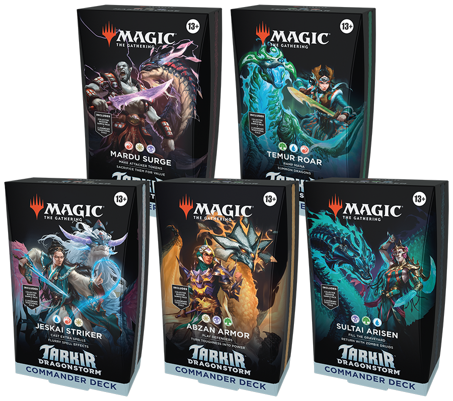 PRE-ORDER - Tarkir Dragonstorm Commander decks