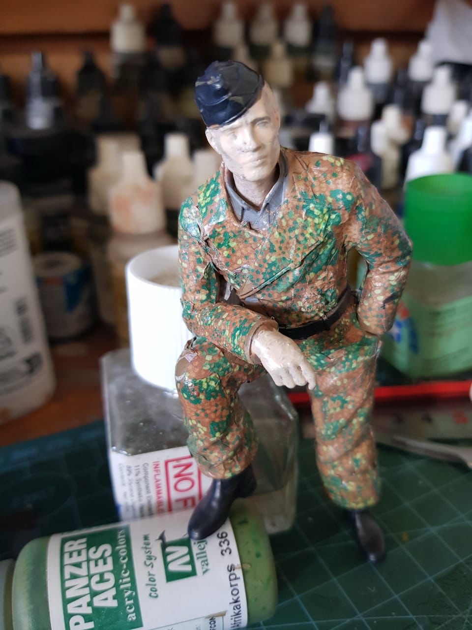 SS German Pea Camo - Decals (made for 1/35 Figures)