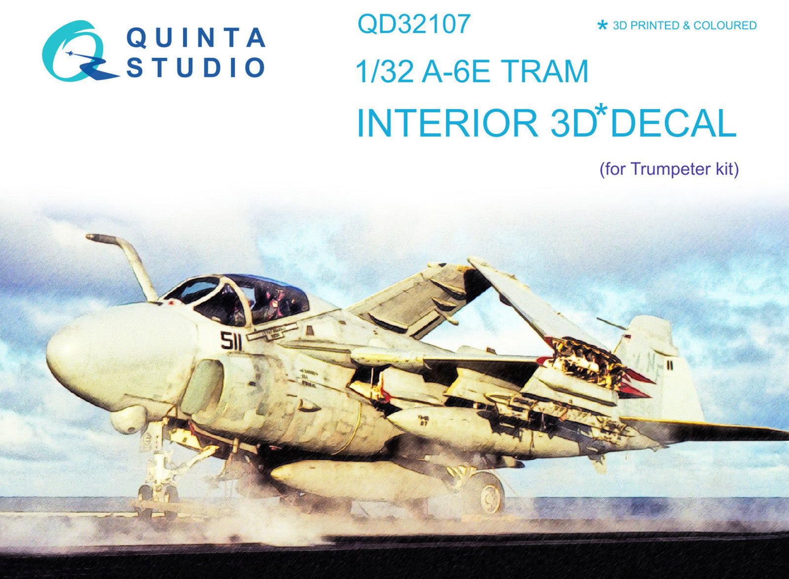 Quinta Studio - 1/32 A-6E TRAM intruder QD32107 for Trumpeter kit