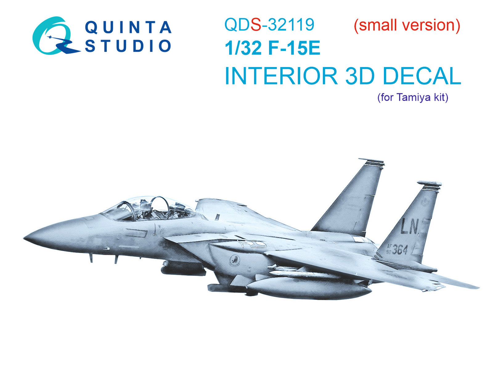 Quinta Studio - 1/32 F-15E QDS-32119 for Tamiya kit (small version)