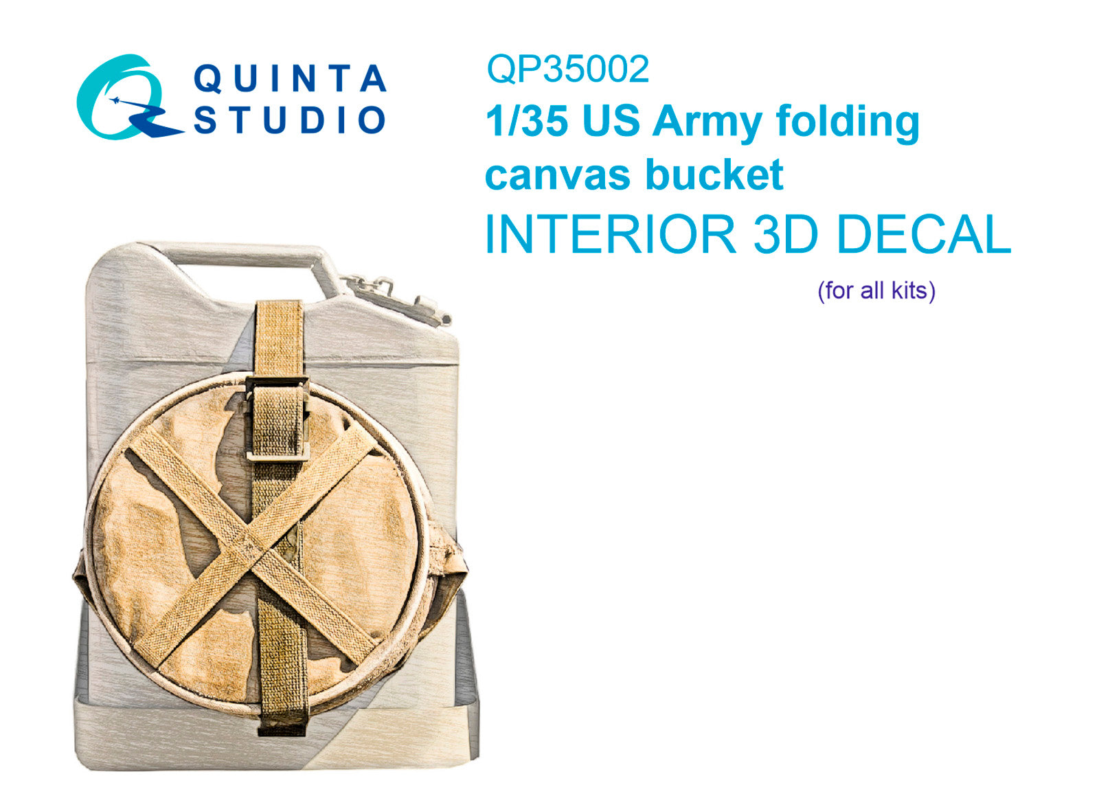 Quinta Studio - 1/35 US Army folding canvas bucket QP35002 for all kits