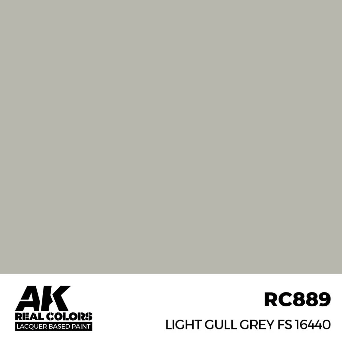 RC889 - LIGHT GULL GREY   -  17ML