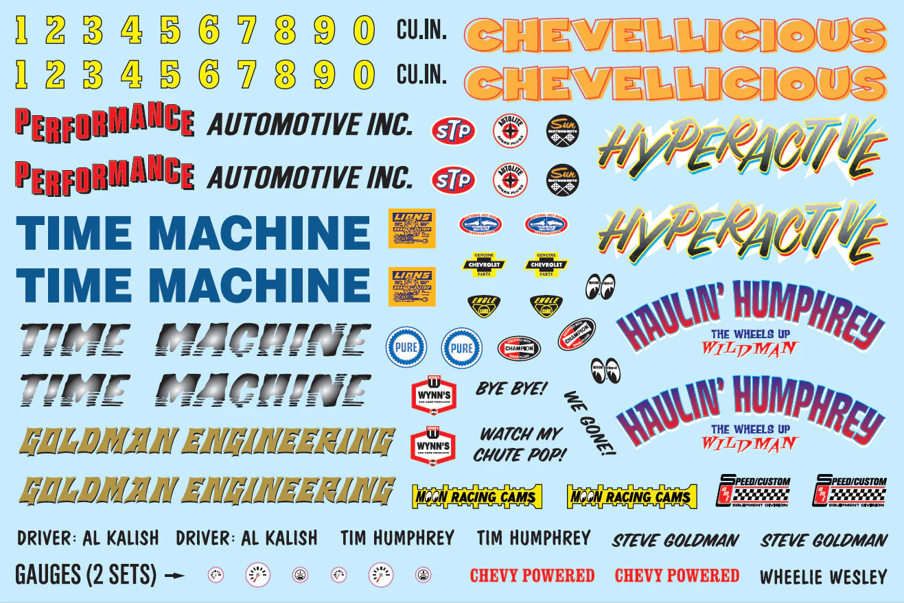 AMT1302 - 1:25 Chevy Chevelle AWB "Time Machine"