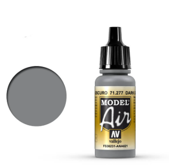 71.277 Dark Gull Gray - Vallejo Model Air - 17ML