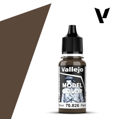70.826 German Cam. Med Brown (Matt) - Vallejo Model Color 18ML