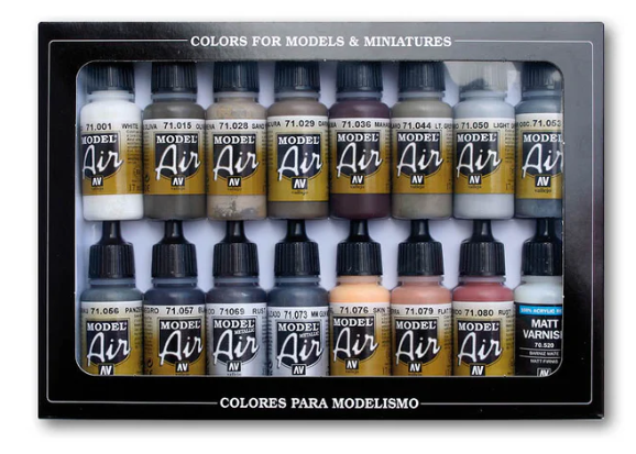 71.194 - Vallejo 71.194 Model Air Color: Weathering Colors