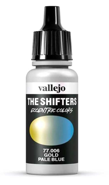 77.006 - The Shifters - Eccentric colors - Gold Pale Blue  - 17ml