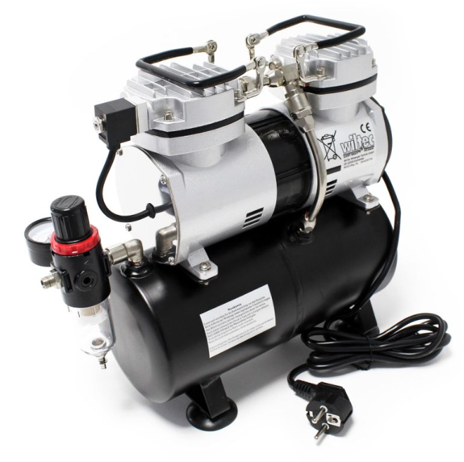 Ninja Airbrush & Compressor Starter Pack - Set 2 - AS-196 - PRE-ORDER STOCK HAS NOT ARRIVED!