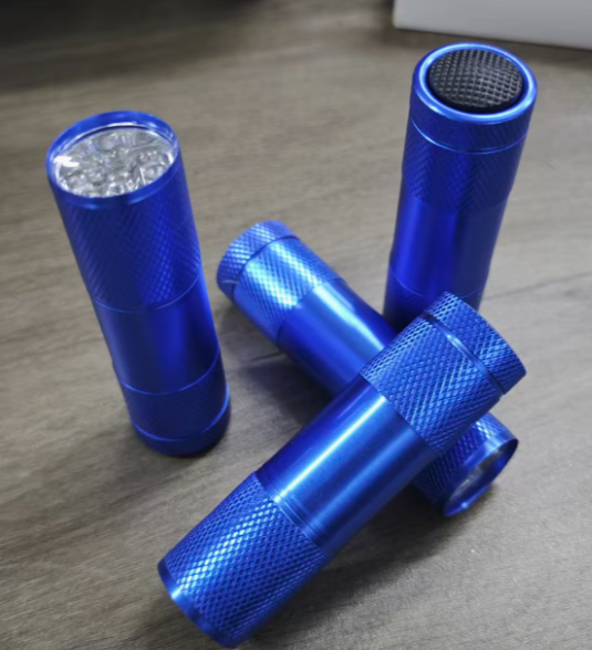 UV Torch (12W)(Batteries not included) BLUE in color - only 1 piece