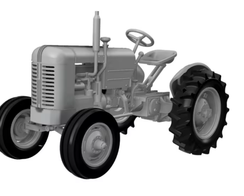 TM72001 - Thunder Model - 1/72 - US Army TRACTOR VAI with FIELD COMPACTION ROLLER - 2kits edition - with TRACTOR VAC conversion included